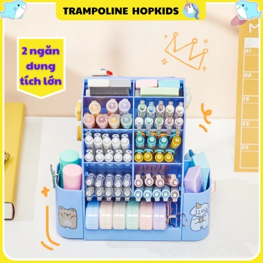 Bảng Ghi Chú Kế Hoạch + Hộp Đựng Bút 360 Hopkids - Bảng Kỷ Luật Bé, Sắp Xếp Bàn Học Gọn, Giá 100.000đ 4