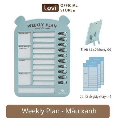 Bảng ghi chú LoviOffice 3.815: Khay giấy note tiện, lên kế hoạch công việc, giảm 19% 10