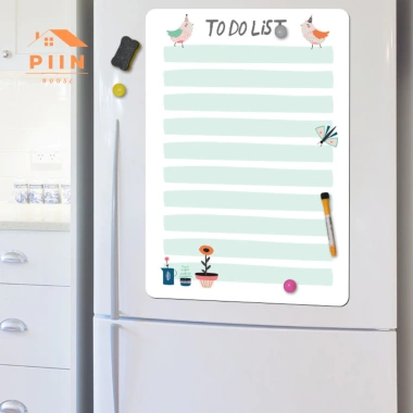 Bảng Ghi Chú Nam Châm Dán Tủ Lạnh – Viết Lời Nhắn, To‑Do List, Tặng Phụ Kiện, Giá 18k 10