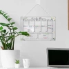 Bảng ghi chú PETOFQQ acrylic trong suốt- công cụ lập kế hoạch treo tường lá xanh 5