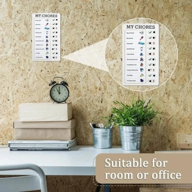 Bảng ghi nhớ danh sách việc cần làm cho người lớn và trẻ em – Nhắc nhở lập kế hoạch, giảm giá 20% 7