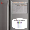 Bảng ghi nhớ xóa được NEWEARTH LIMIT 5 bút - Lập kế hoạch tuần, treo lịch tủ lạnh - 149.820đ