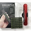 Bảng Ghi Số Điện Thoại Ô Tô 3 IN 1 - Búa phá kính và cắt dây thoát hiểm, giá chỉ 140.000đ 3