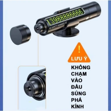 Bảng Ghi Số Điện Thoại Ô Tô 3 IN 1 - Búa phá kính và cắt dây thoát hiểm, giá chỉ 140.000đ 5 Bảng Ghi Số Điện Thoại Ô Tô 3 IN 1 - Búa phá kính và cắt dây thoát hiểm, giá chỉ 140.000đ 5