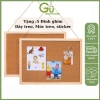 Bảng Ghim Gỗ Bền Đẹp - Trang Trí Nội Thất, Giá Chỉ 35.000₫, Giảm Đặc Biệt