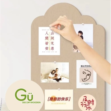 Bảng ghim nỉ dán tường - Bảng ghi chú treo ảnh, giấy note, phụ kiện, chỉ 35.000 VND 4