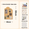 Bảng ghim nỉ dán tường - Bảng ghi chú treo ảnh, giấy note, phụ kiện, chỉ 35.000 VND 5