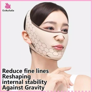 Băng giảm béo mặt Eshylala V Line - Dây đeo làm đẹp cằm, cheek, giảm nếp nhăn, giá 76.780₫
