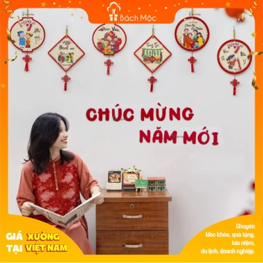 Bảng Gỗ Chữ TẾT 2.026 - Trang Trí Nhà Cửa, Decor Tết Bách Mộc, Giá Ưu Đãi 70,557₫ 9