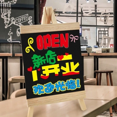 Bảng gỗ đặt bàn decor sáng tạo, gỗ cao cấp bền đẹp, viết phấn tiện lợi, giảm 23% 6 Bảng gỗ đặt bàn decor sáng tạo, gỗ cao cấp bền đẹp, viết phấn tiện lợi, giảm 23% 6