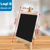 Bảng gỗ đặt bàn decor sáng tạo, gỗ cao cấp bền đẹp, viết phấn tiện lợi, giảm 23% 9