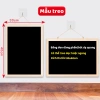 Bảng gỗ đặt bàn decor sáng tạo, gỗ cao cấp bền đẹp, viết phấn tiện lợi, giảm 23% 10