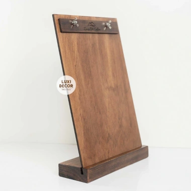 Bảng gỗ kẹp menu vintage size A4/A5 - Thiết kế sang trọng, giá 76.000 VND 6