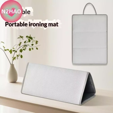 Bảng hấp gấp N2HAO có găng tay ủi, chống trượt, giá đỡ cho bộ đồ, váy, áo sơ mi - Thảm sắt di động, giá chỉ 139.150₫ 4