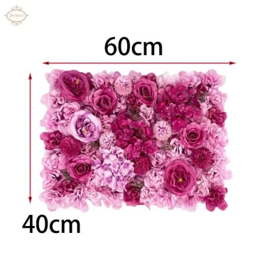 Bảng hoa nhân tạo DIY - Phông nền hoa hồng cho tiệc cưới, giá chỉ 312.400đ