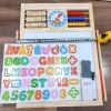 Bảng học 2 mặt chữ cái Tiếng Việt, chữ số, phép tính gắn nam châm an toàn - Education Board 5