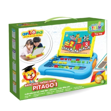 Bảng học thông minh PTAGO1 số, phép tính, hình học, tiếng Anh STEAM giá 79.000₫ 8