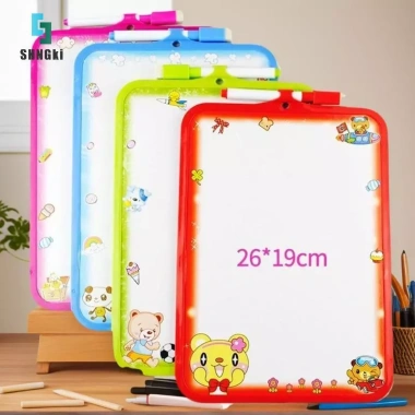 Bảng kế hoạch đa năng ghi chú, nhắc nhở, bảng tin + nhãn dán miếng đệm, bảng trắng lau khô chó hoạt hình - Mới, giá ưu đãi 61.695 VND