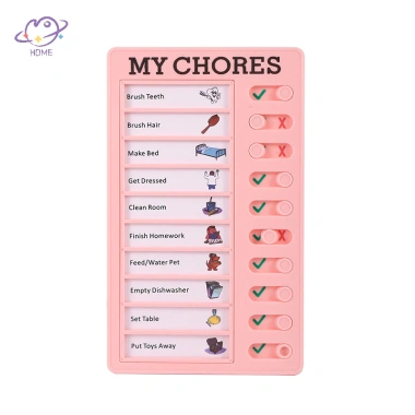 Bảng kế hoạch hàng ngày treo tường Maysuper - Memo nhựa học sinh, giảm còn 36.260₫