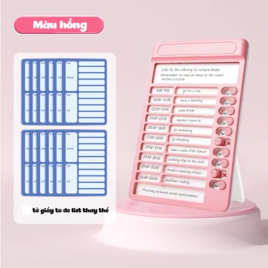 Bảng Kế Hoạch Hàng To Do List cho Bé - Rèn Kỷ Luật, Quản Thời Gian, Chỉ 19.900₫ 2 Bảng Kế Hoạch Hàng To Do List cho Bé - Rèn Kỷ Luật, Quản Thời Gian, Chỉ 19.900₫ 2