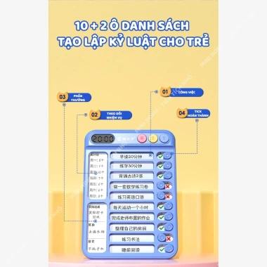 Bảng kế hoạch quản lý thời gian hiệu quả - Giảm giá 19.900đ, tăng năng suất công việc 2