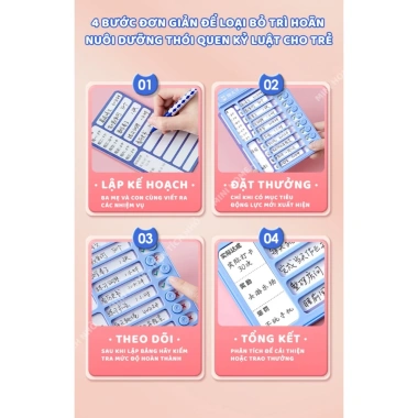 Bảng kế hoạch quản lý thời gian hiệu quả - Giảm giá 19.900đ, tăng năng suất công việc 4