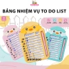 Bảng Kế Hoạch To Do List Hàng Tuần Cho Bé - Đồ Chơi Gà Con Nhiệm Vụ, Tăng Kỷ Luật, Hoàn Thành Kế Hoạch