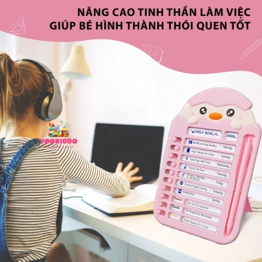 Bảng Kế Hoạch To Do List Hàng Tuần Cho Bé - Đồ Chơi Gà Con Nhiệm Vụ, Tăng Kỷ Luật, Hoàn Thành Kế Hoạch