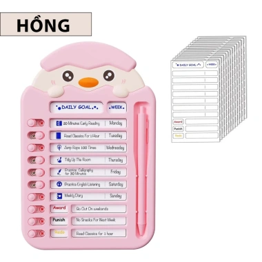 Bảng Kế Hoạch To Do List Hàng Tuần Cho Bé - Đồ Chơi Gà Con Nhiệm Vụ, Tăng Kỷ Luật, Hoàn Thành Kế Hoạch