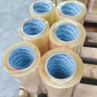 Băng Keo 100Yard 4.7cm 1.2Kg 6 cuộn - Keo dầy, bám dính chắc, dán thùng đóng hàng Toppie
