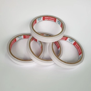 Băng keo 2 mặt đa kích cỡ 48mm 24mm 12mm - Dẻo mỏng, dán chắc, chỉ 7.000đ