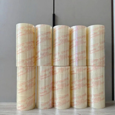 Băng keo 4,8cm 200Y 1.7kg - Trong/Đục đóng gói, Giá ưu đãi 160k Đại Cát 3