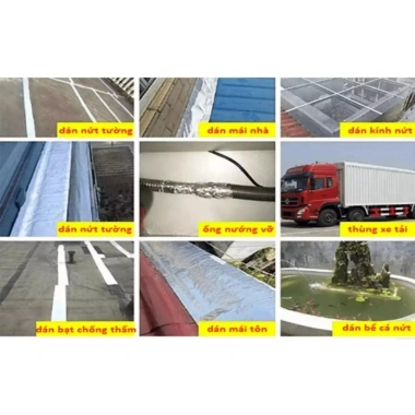 Băng Keo Chống Thấm X2.000 Siêu Dính 10-20cm - Dán Tường Không Rò Rỉ, Giá 59.000₫ 6