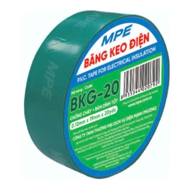 Băng keo điện MPE tiêu chuẩn Châu Âu chính hãng - Giá chỉ 10.000₫, giảm tới 20% 10