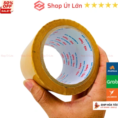 Băng keo đục OPP 10cm 100 yard lõi giấy 3mm - Dán thùng xốp, đông lạnh, giá 35.000 VND 8