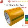 Băng keo đục OPP 10cm 100 yard lõi giấy 3mm - Dán thùng xốp, đông lạnh, giá 35.000 VND 10
