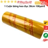 Băng keo đục OPP 30cm 100 yard 68m - Dán thùng xốp hải sản đông lạnh, giá 89.000đ 3