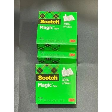 Băng keo ma thuật 3M 810 Scotch Magic Tape dán không dấu keo - Giá chỉ 51.000đ giảm 13.000đ, giá rẻ, bền chắc, dính mạnh.