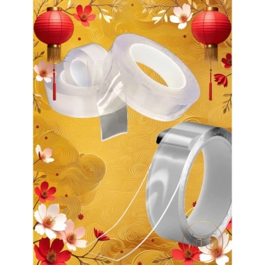 Băng keo siêu dính 2 mặt trong suốt 2m - Băng dính ma thuật đa năng Toppie Store 21.999đ 5 Băng keo siêu dính 2 mặt trong suốt 2m - Băng dính ma thuật đa năng Toppie Store 21.999đ 5