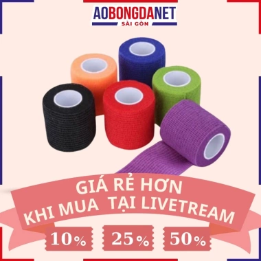 Băng Keo Thể Thao Xốp Vải Tự Dính - Quấn Cổ Tay Cổ Chân Khớp Giảm Chấn Thương 16.000đ