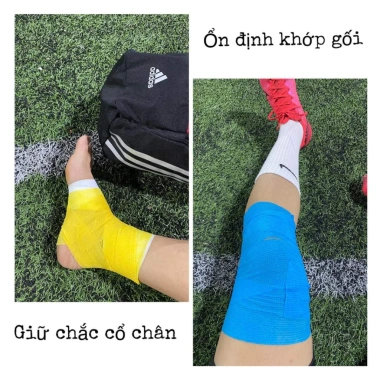 Băng Keo Thể Thao Xốp Vải Tự Dính - Quấn Cổ Tay Cổ Chân Khớp Giảm Chấn Thương 16.000đ 2