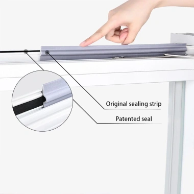 Băng keo tự dính NLINNI cách âm, chống bụi, chặn gió cho cửa trượt - Giá 61.600₫ 8
