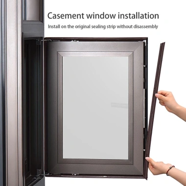 Băng keo tự dính NLINNI cách âm, chống bụi, chặn gió cho cửa trượt - Giá 61.600₫ 9