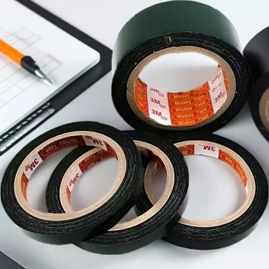 Băng Keo Xốp 2 Mặt Siêu Dính Đa Năng 2.4×5m Xanh Đen - Siêu Dai, Cường Lực, 18.000₫
