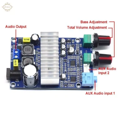 Bảng Khuếch Đại 1.0 Kênh Kỹ Thuật Số Amp Stereo Mono, Công Suất 100W, Đầu Ra Mạnh Mẽ Giá Ưu Đãi 207.900 VND