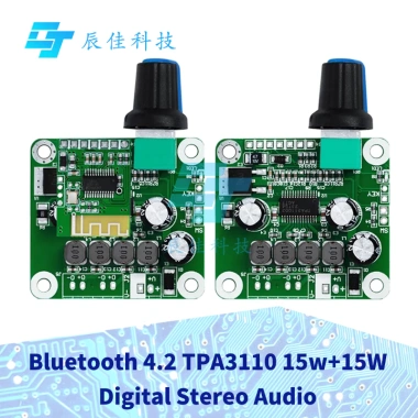 Bảng khuếch đại Bluetooth 4.2 TPA3.110D2 Class D 15W x2 12-24V Hi-Fi cho ô tô và loa di động - Giá chỉ 85.001₫