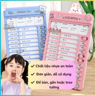 Bảng kiểm tra hàng ngày di động cho trẻ - Lập kế hoạch sinh hoạt 15.900₫