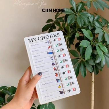 Bảng Lập Kế Hoạch & Lịch Học 10 Đầu Mục To‑Do List – CIIN HOME, Giá 10.000₫