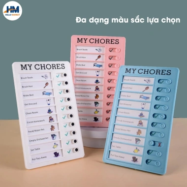 Bảng Lập Kế Hoạch Todolist Trẻ Em - Theo Dõi Công Việc Hàng Ngày, Giá 35,000₫ 3