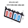 Bảng lật tỉ số thể thao đa năng Bida - Bóng bàn - Bóng chuyền - Cầu lông - Bóng rổ - Tennis, giảm giá 51.000₫ 4